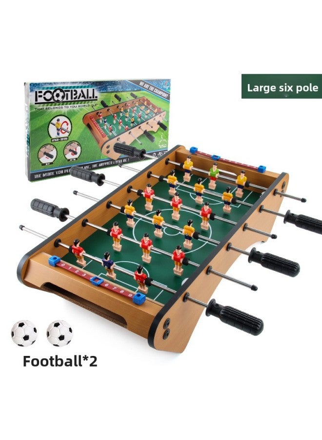 Factory Supply Wooden Table Football Table Four-Pole Six-Pole High-Foot Low-Foot Football Table Indoor Sports Toys